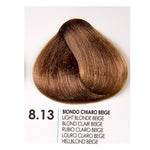 Зареди изображението в галерията, FANOLA 8.13 Beige hair color sample showing light blonde beige shade for vibrant coverage.