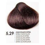 Зареди изображението в галерията, Fanola Chocolate 5.29 hair color swatch, deep chocolate shade for rich, long-lasting color and coverage.