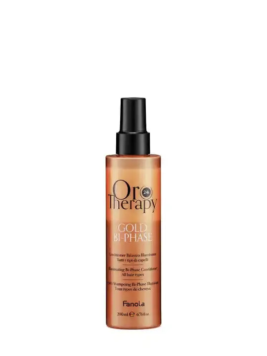 Oro therapy gold bi phase двуфазен спрей балсам 200 мл за хидратация и блясък на косата
