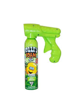Зареди изображението в галерията, Fozzi's Blaster детска цветна пяна за вана, зелена опаковка с пушкалка, 250 мл.