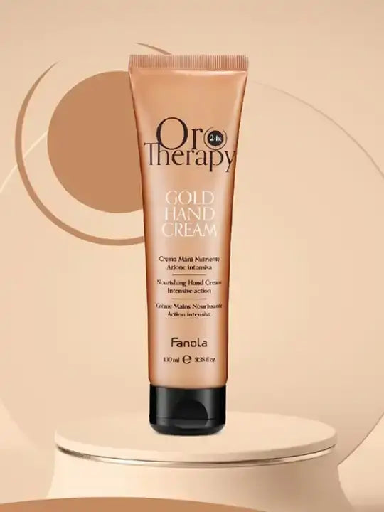 Oro therapy gold хидратиращ крем за ръце 100 мл с колоидно злато, за дълбочинна хидратация и защита