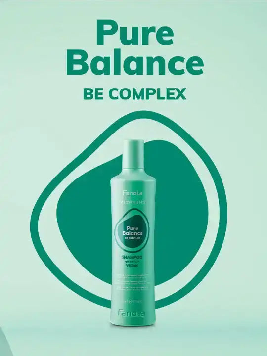 Fanola pure balance be complex шампоан за балансиране на скалпа, 350 мл, в светъл фон