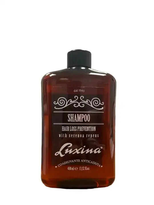 Luxina hair loss prevention shampoo 400ml, effective men's hair care product for scalp balance