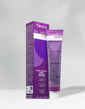Fanola No Yellow къна за блестяща и студена коса без жълти оттенъци.