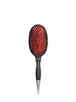Зареди изображението в галерията, Kent Natural Bristle четка за коса с естествен косъм KS01, идеална за финa и нормална коса с омекотяващ ефект.
