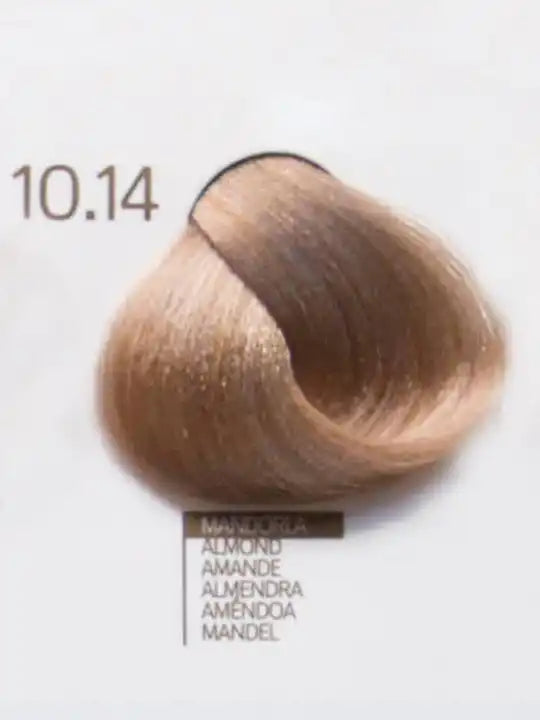 Цвят боя за коса Design Look 10.14 Аманде, светло кафяв нюанс с блестящи отенъци.