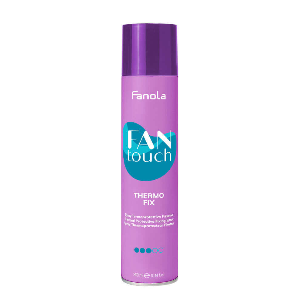 Fanola thermo fix thermal protection spray 300ml with fixing effect for hair styling