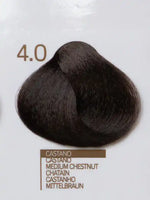 Зареди изображението в галерията, Тестова мостра на боя за коса Design Look 4.0 Medium Chestnut, показваща среден кафяв нюанс.

