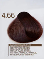 Зареди изображението в галерията, Дизайн Look 4.66 Chestnut Intense Red – интензивен червен цвят за коса с кератин и арган.
