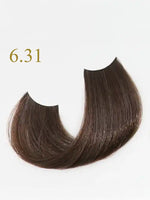 Зареди изображението в галерията, Oro Therapy 6.31 Dark Blonde Sandy hair color swatch on a white background.

