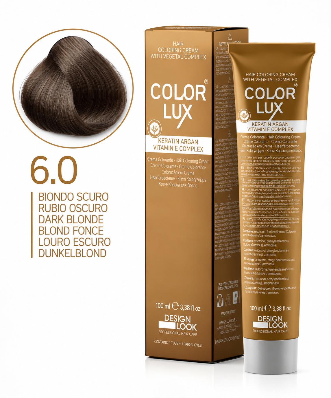 Colorluxdarkblondehairdyeset