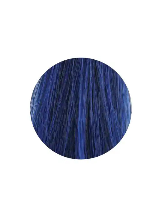 Fanola боя за коса Intensifier Blue - дълбок син нюанс за наситени цветове и покритие на бели коси.