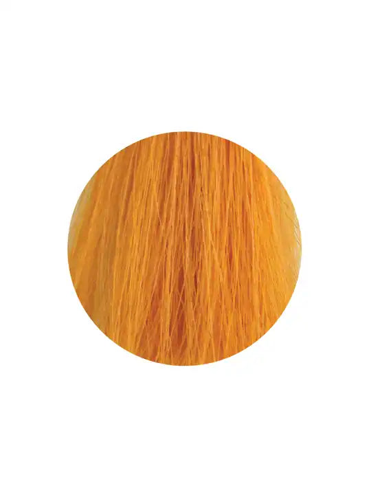 Цвят на коса Fanola Intensifier Yellow - наситено жълто с кремообразна текстура в кръгла форма.