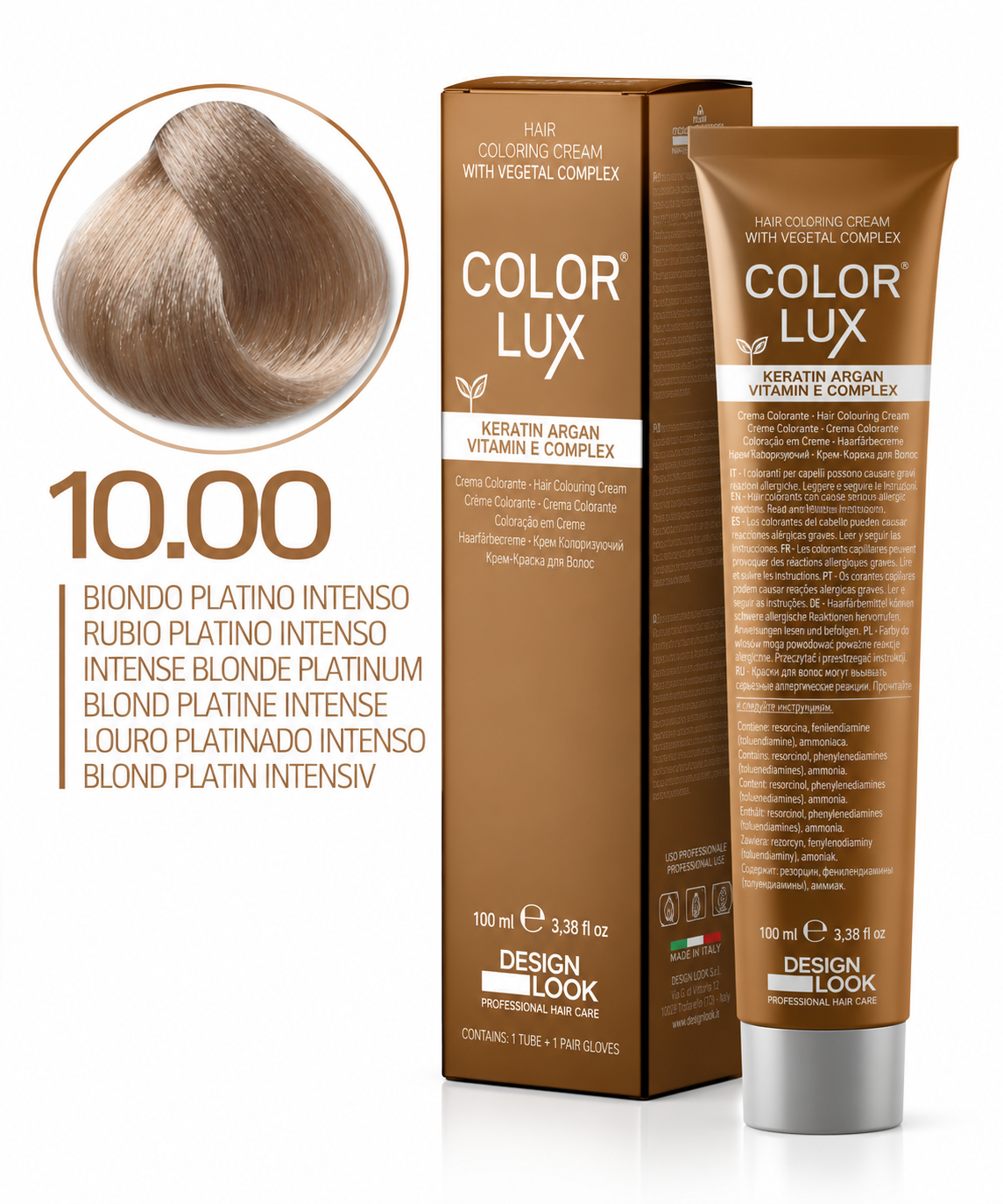 Platinumblondecolorluxhaircareset