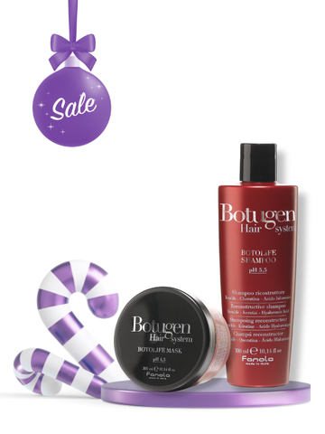 Fanola Botugen шампоан за увредена коса 300 мл + реконструираща маска 300 мл