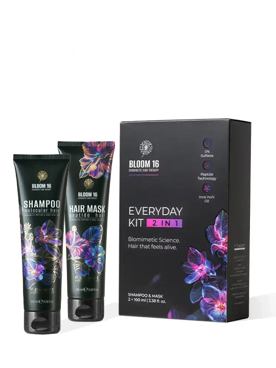 Bloom 16 everyday kit 2in1 шампоан & маска  100ml