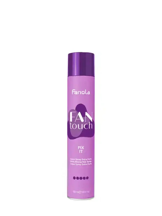 Fanola fix it spray for strong hold and control, 500ml, part of fan touch styling line