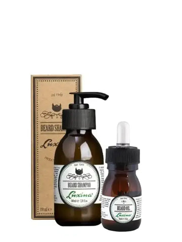 Luxina Олио за брада + Шампоан за брада