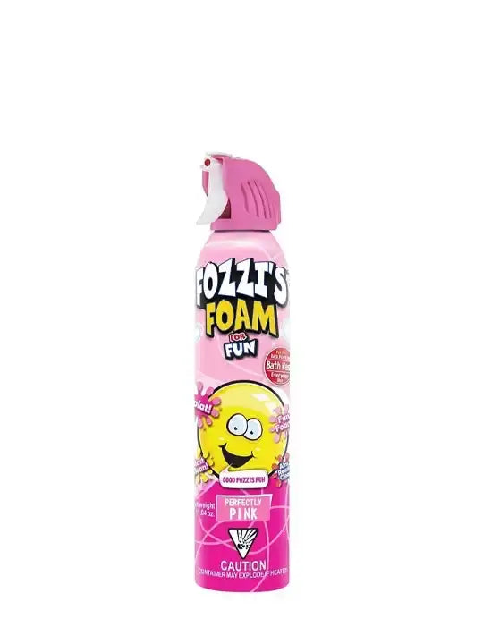 Fozzi’s blaster pink foam for kids bath, 250 ml, fun bathing experience with fruity scent and gentle formula