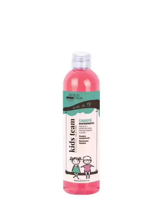 Design Look professional kids shampoo for girls 300 ml with cherry scent, ideal for all hair types.