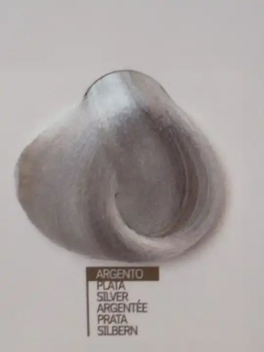 Цвят на коса Design Look Silver - нюанс сребристо с различни езици и текстура